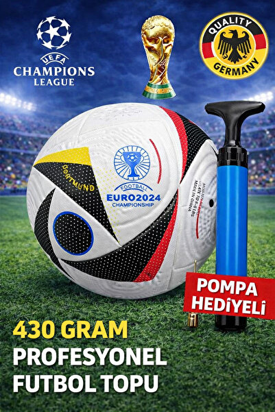 Janva UEFA Şampiyonlar Ligi Futbol Topu 430 Gram Kaliteli Maç ve Antreman Pom...