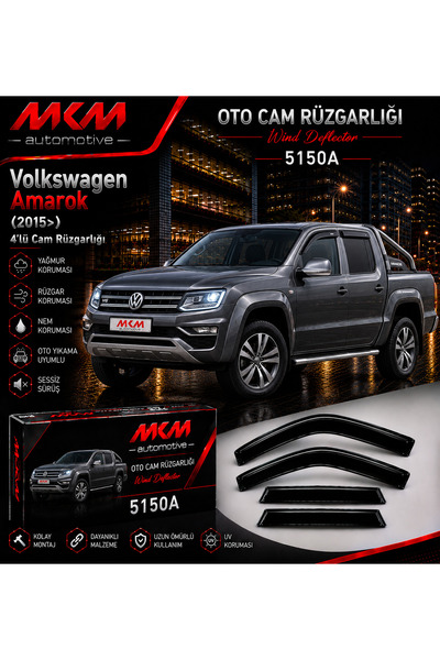MKM Volkswagen Amarok 2015 Ve Üzeri 4'lü Mugen Cam Rüzgarlığı