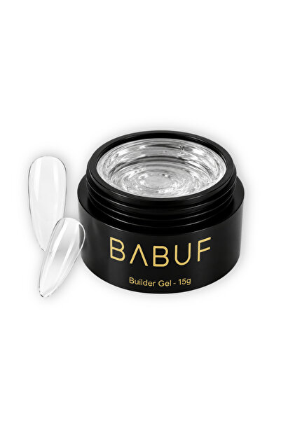 BABUF Gel Autonivelant Transparent Clear BG0, 15ml
