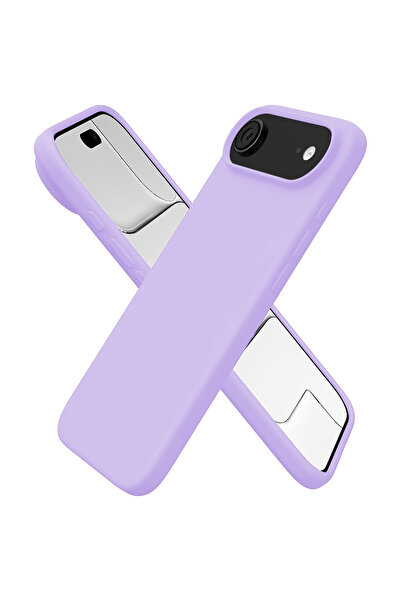 Casey Studios Apple iPhone 17 Air Калъф, силиконов, микрофибър, тънък, повдиг...