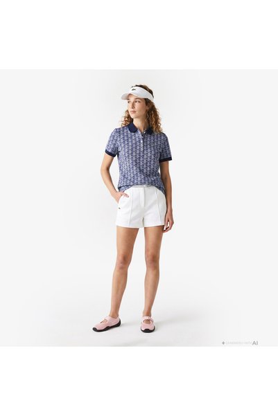 Lacoste Kadın Mavi Polo