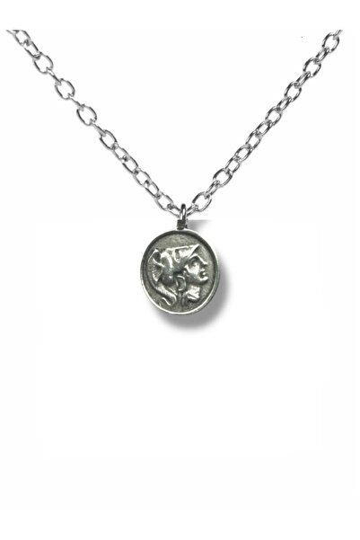 Herşey Nota Vintage Style Locket Necklace – Silver Color Openable Oval Design...