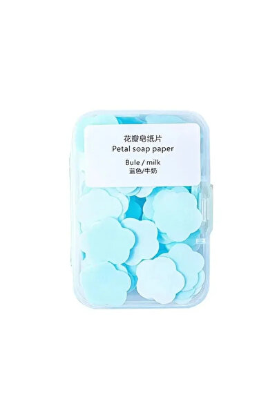 Choice10 Blue 1/2/3/6pcs portable soap paper Bath hand washing disposable soa...