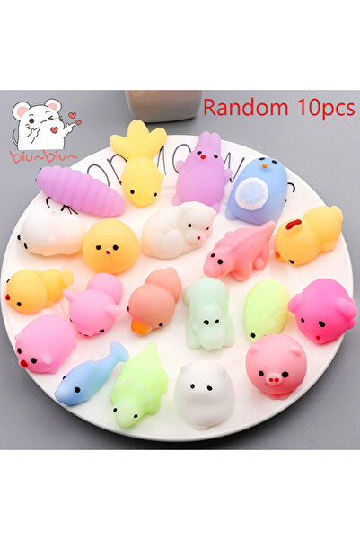 Choice1 MSNNL-10PCS Relief Toys 10-20PCS Mochi Squishies Kawaii Anima Squishy...