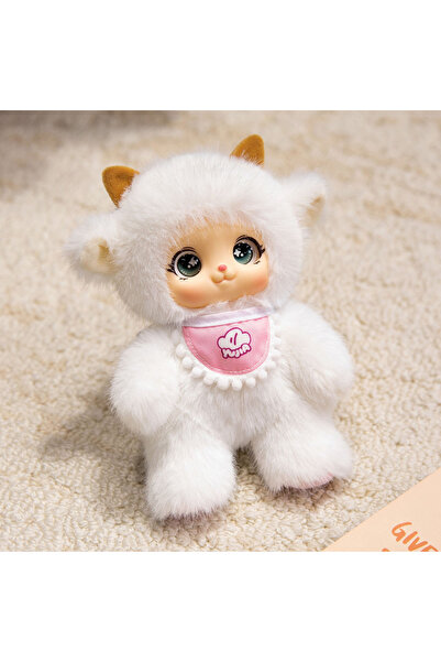 Choice5 White Sheep The Adorable PVC Blind Box Family Series Can Be Used As B...