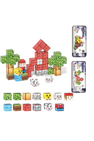 Choice3 CFD23-40pcs 40PCS Iron Box Magnetic Building Blocks Magnet Cube Stack...