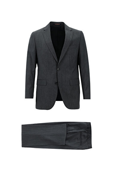 Abdullah Kiğılı Classic Woolen Waist Lace up Drawstring Suit