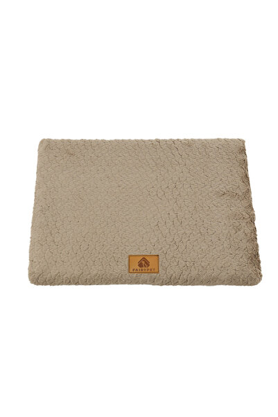 Choice XL 90x58cm pet 25kg khaki 3D Sponge Pet Bed With Removable Washable Fa...