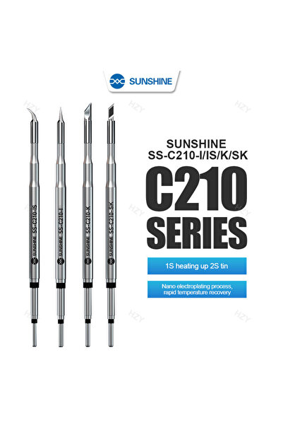 Choice12 SS-C210-I IS K SK Lead-free Sunshine SS C210 Soldering Tip Universal...