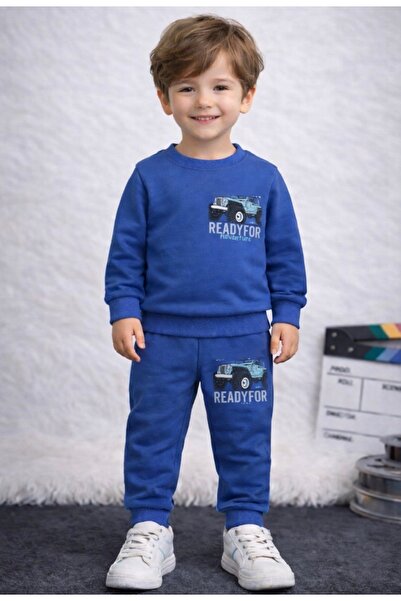 FURKYY Boys' Transitional Top and Bottom Set
