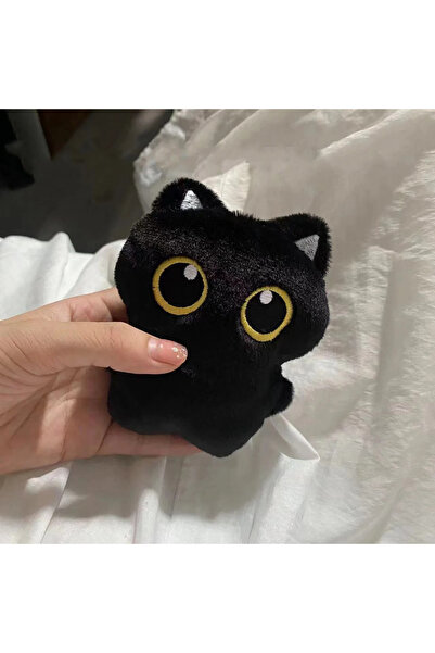 Choice 1pcs 10cm Cute Black Cat Plush Toy Doll Small Pendant Cuddly Pillow Cu...
