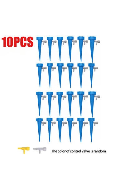 Choice8 10PC-Blue Automatic Drip Irrigation System Self Watering Adjustable f...