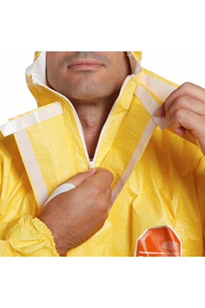 Dupont Tychem® 2000 C Kimyasal Tulum (XL) Beden
