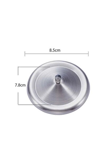 choice2 8.5cm 3 Sizes Stainless Steel Cup Lids Durable Dust-Proof Silicone Mu...