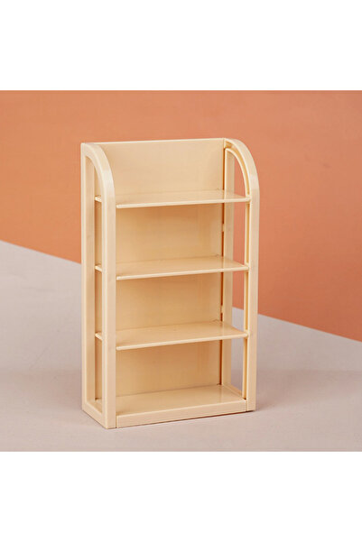 Choice Beige 1:12 Dollhouse Miniature Supermarket Shelf Display Stand Storage...