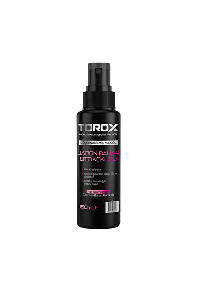 TOROX Japon Bahar Oto Kokusu 150 mL - Kalıcı Oto Parfümü - Direkt Kullanım