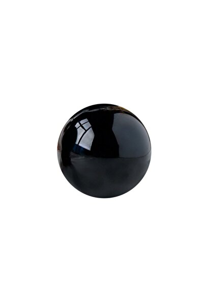 Choice1 50mm-Ball Natural Black Obsidian Sphere Large Crystal Ball Healing St...