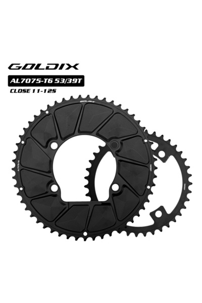 Choice 53-39T RIRO Road Bike Chainring for SHIMANO 7100/8100/9200 110BCD Chai...