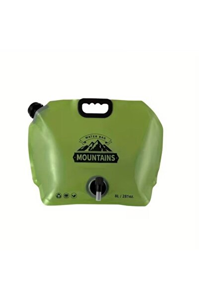 ALFAGİFT Mountains 8 Litre Katlanabilir Musluklu Su Torbası - Kamp Ve Outdoor...