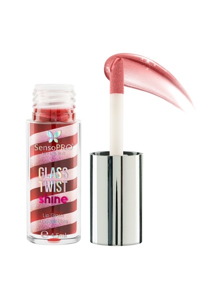 SensoPRO Milano Гланц за устни Glass Twist Shine, Черна череша