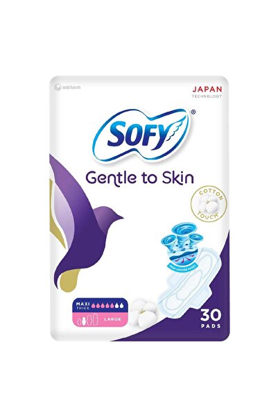 sofy Gentle to Skin Slim Sanitary Napkin 29cm Large 30 Pieces