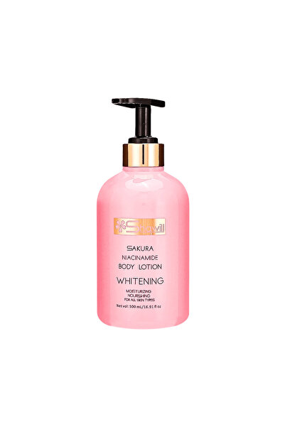Shawill Sakura Niacinamide Whitening Body Lotion - 500ml