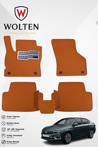 w wolten german engineered EGEA SEDAN-FİAT-(2015-2026) İÇİN EVA İÇ PASPAS TAK...