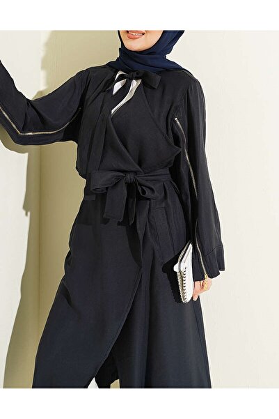 Lavanta Tekstil Καμπαρντίνα Tensel με φερμουάρ στα μανίκια