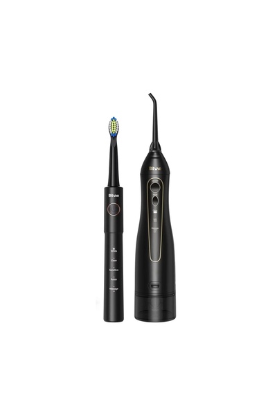 Bitvae - Electric Toothbrush (E11) + Water Flosser (F5020E) - Ultrasonic, 2x4...