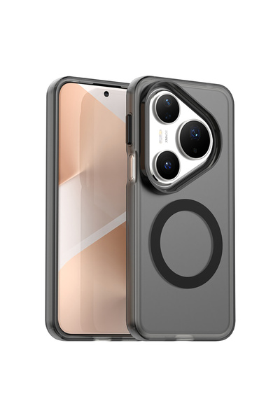 Stef's Cat Θήκη για Huawei Pura 80 Pro, Γάτα του Στεφ, CandyCase MagSafe, μαύρο