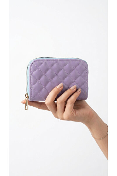 LAUGH BAG Çok Gözlü Fermuarlı Mini Kadın Cüzdan