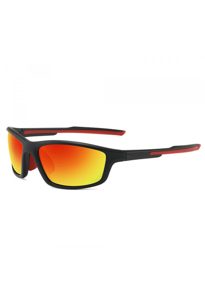 Techsuit Ochelari De Ciclism Unisex 3047, Protectie UV, Portocali