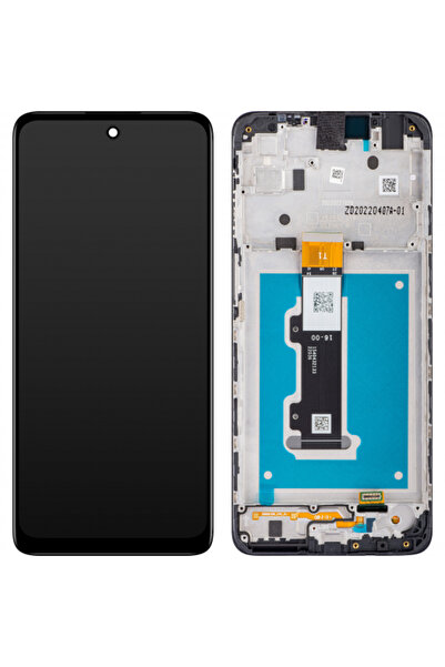 Stef's Cat Motorola Moto E32 Οθόνη αφής, με πλαίσιο, Μαύρο, Service Pack 5D68...