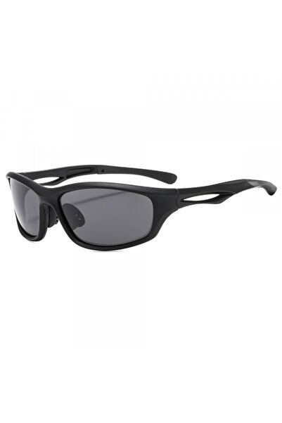 Techsuit Ochelari De Ciclism Unisex 9309, Polarizati, Negri Gri