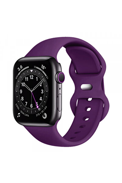 Techsuit Curea W031 pentru Apple Watch 42mm/ 41mm/ 40mm/ 38mm Seria, Mov Inchis