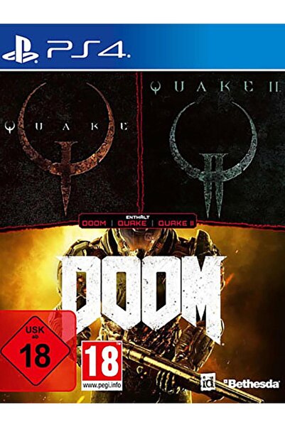 BETHESDA Action Pack: Quake + Quake II + DOOM Playstation 4