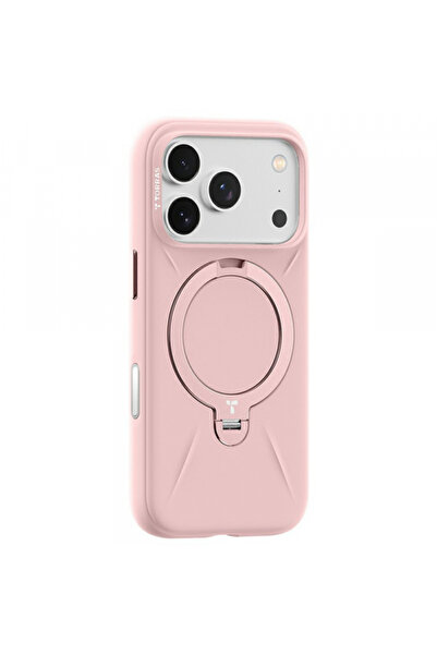 TORRAS Husa MagSafe pentru Apple iPhone 17 Pro Max, Torras, Qpro Silicone, Roz