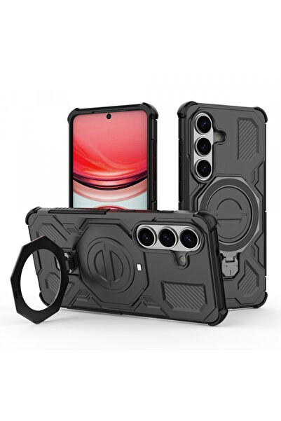 Techsuit Калъф за Samsung Galaxy S26 S942, Techsuit, Carbon Shield Pro, Черен