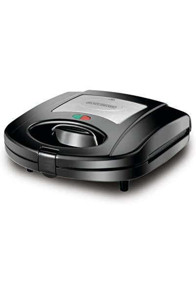 Generic BLACK+DECKER TS2120-B5 Sandwich Maker, 2 Slices, Non-Stick Plates, Bl...