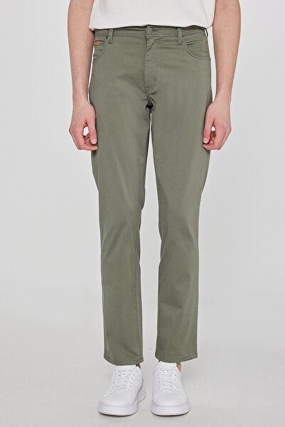 WRANGLER Texas Slim Fit Dar Kesim Normal Bel Siyah Esnek Pantolon