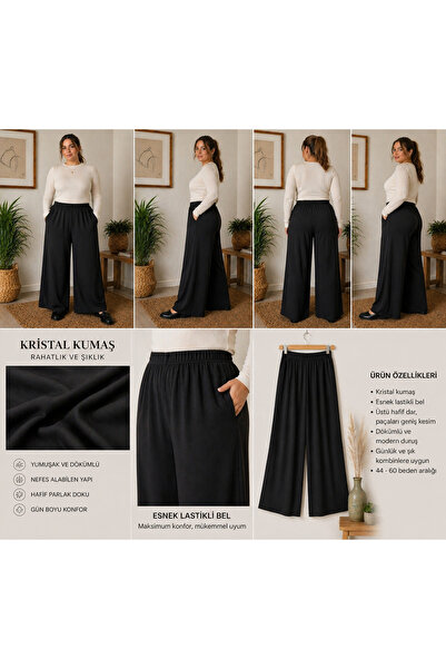 Store Salaş model Kristal Kumaş Kadın pantolon