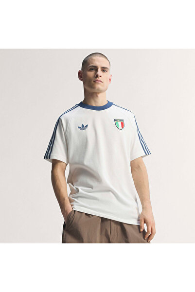 adidas İtalya Milli Takım Og Erkek Beyaz T-Shirt