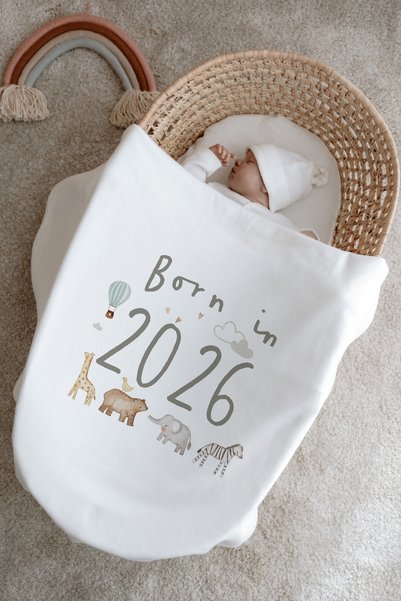 Astral Baby 100% Cotton Premium Newborn Hospital Release 6-Piece Collared Long Sleeve Set 2026