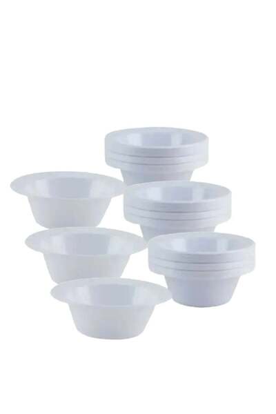 Generic Small Plastic Soup Plate Size 10 - 150 Pieces