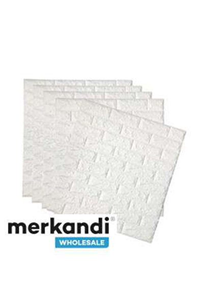 unbranded BRICKSBY 3D αυτοκόλλητη ταπετσαρία με σχέδιο τούβλων, 5 τεμάχια, Ελ...