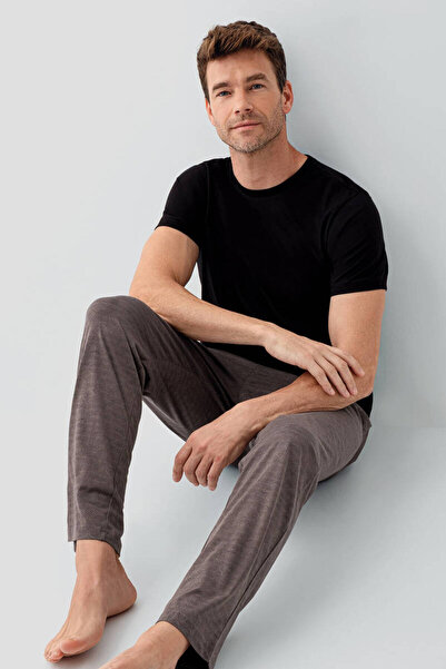 Arnetta Men's Black Pajama Set