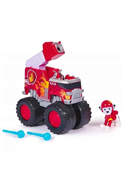 Feyza Oyuncak PAW Patrol Rescue Wheels Marshall Figürlü Dev Tekerlekli İtfaiy...