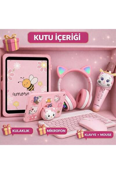 Samsung Galaxy Tab A11 128Gb 8GB-8.7'' Android Tablet +Klavye ve mouse+mikrof...