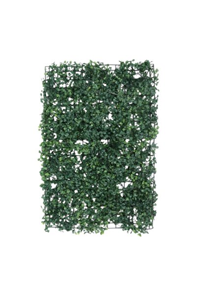 E-ANAMAG Διακοσμητικό πλαστικό πλακάκι τεχνητού χλοοτάπητα, πράσινο, 60 x 40 εκ.