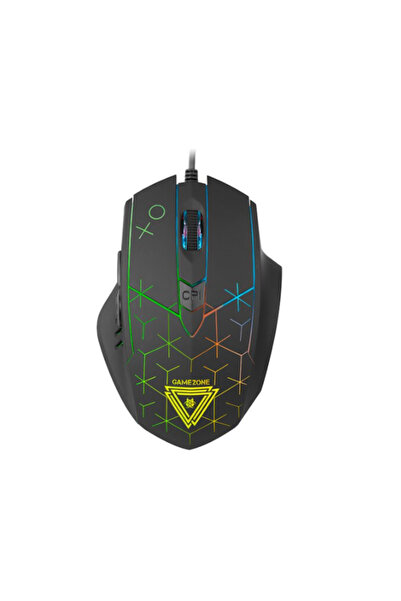 Tracer Mouse Gamezone XO, RGB, cu fir, USB (Negru)